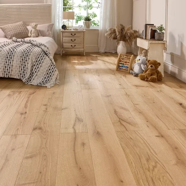 Engineered Wood flooring in Bedroom