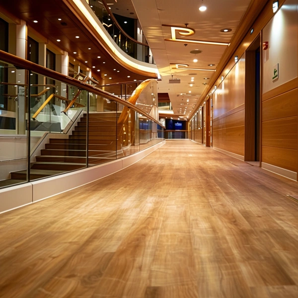 Engineering Wood flooring in Hotel