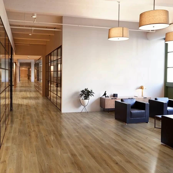 Engineering Wood flooring in Office