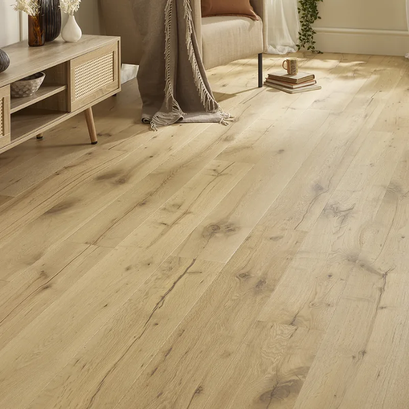 Light Oak Engineered Wood Flooring