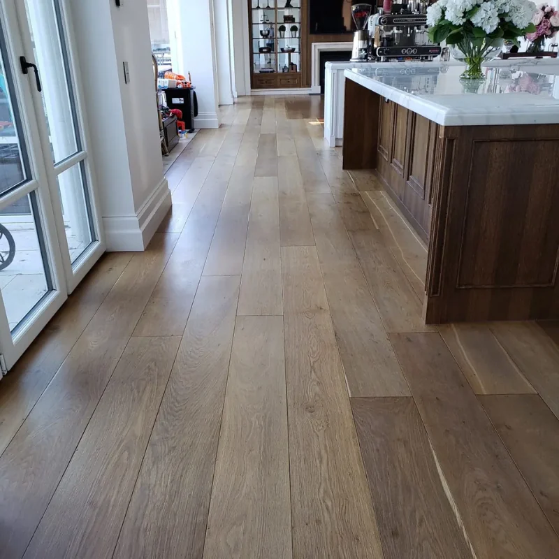 Modern Engineered Wood Kitchen Flooring